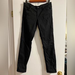 AG The Stilt Cigarette Leg Jeans Black